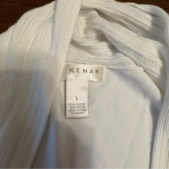 Kenar Ivory Knit Cardigan - Picture 3 of 5